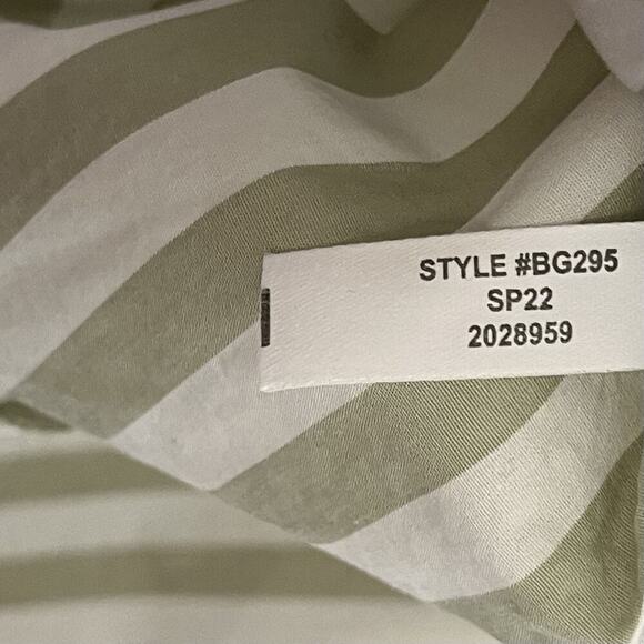 J Crew Women’s Striped Cotton Poplin Button Shirt Size 2 Academia Preppy Office - Picture 8 of 8